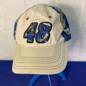 Vintage Jimmy Johnson NASCAR blue realtree